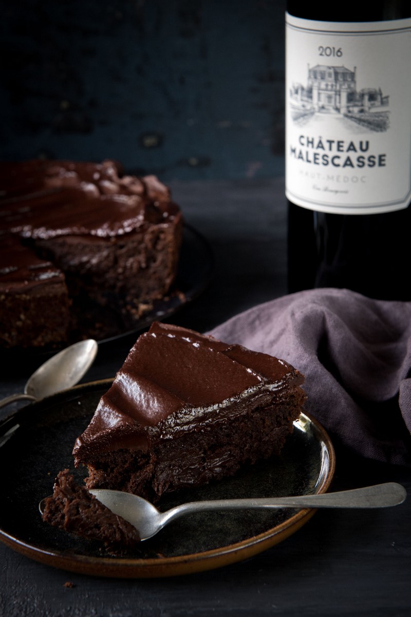 fondant au chocolat et malescasse